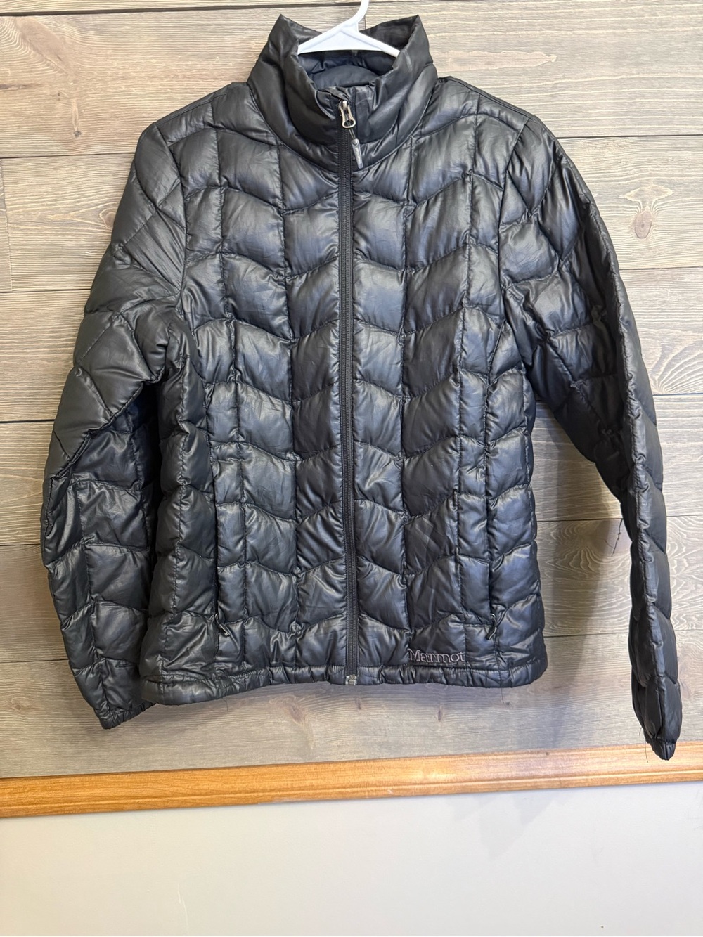 Marmot Black Quilted Packable Puffer Jacket